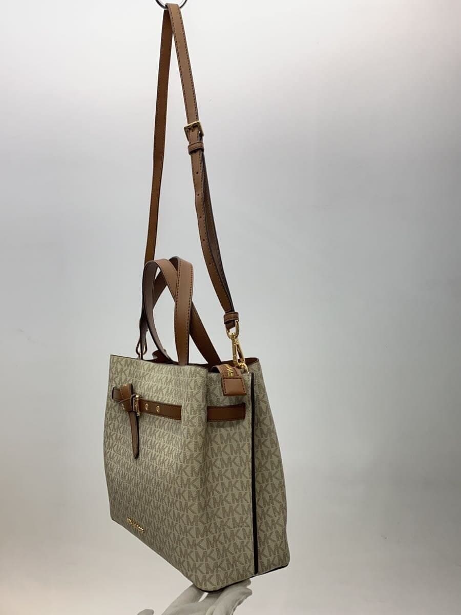 MICHAEL KORS Handbag Shoulder 2WAY PVC CRM Allover Pattern 35F0GU5S3B 2