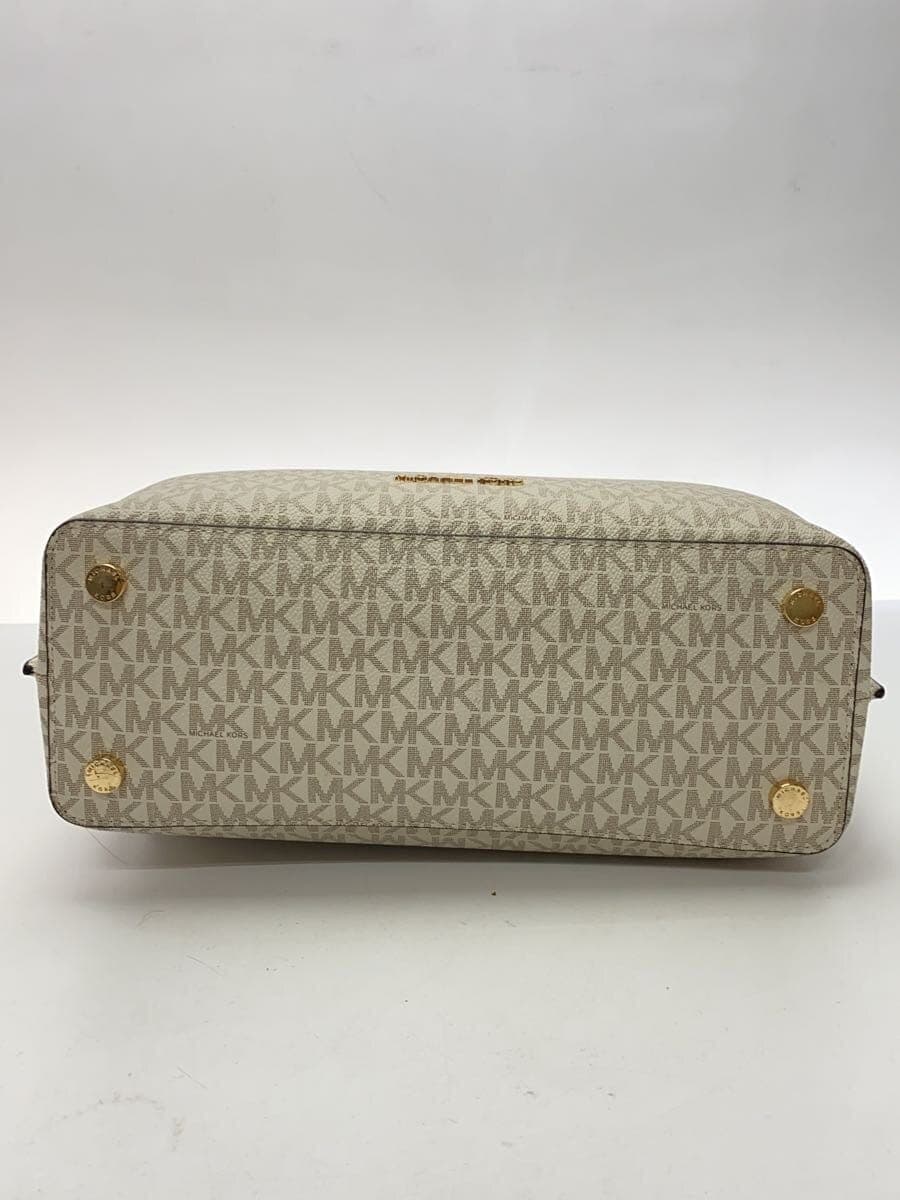 MICHAEL KORS Handbag Shoulder 2WAY PVC CRM Allover Pattern 35F0GU5S3B 4