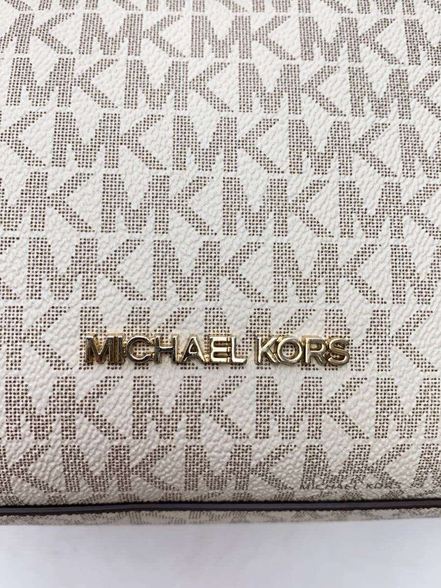 MICHAEL KORS Handbag Shoulder 2WAY PVC CRM Allover Pattern 35F0GU5S3B 5