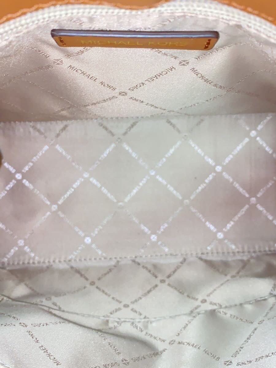 MICHAEL KORS Handbag Shoulder 2WAY PVC CRM Allover Pattern 35F0GU5S3B 6