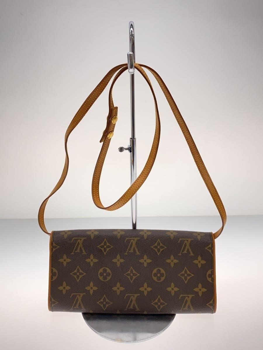 LOUIS VUITTON Pochette Twin GM Monogram Canvas PVC BRW M51852 M51852 3