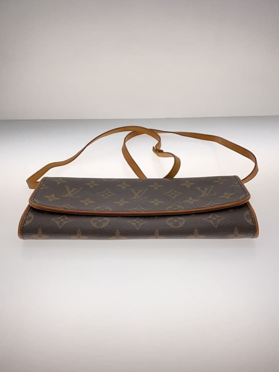 LOUIS VUITTON Pochette Twin GM Monogram Canvas PVC BRW M51852 M51852 4