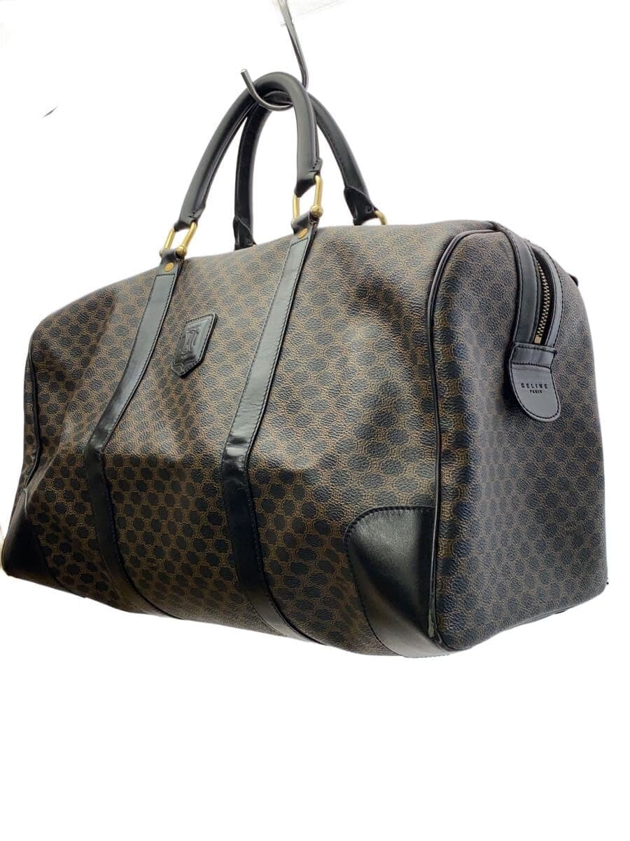 CELINE Boston bag PVC BRW Macadam 2