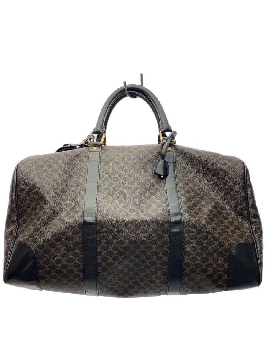 CELINE Boston bag PVC BRW Macadam 3