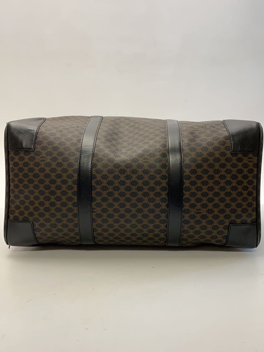 CELINE Boston bag PVC BRW Macadam 4