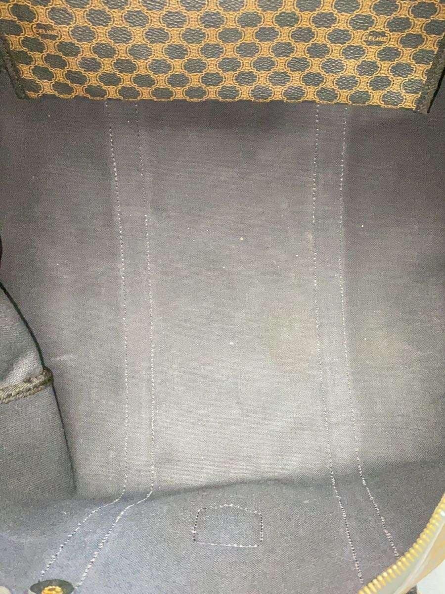 CELINE Boston bag PVC BRW Macadam 6