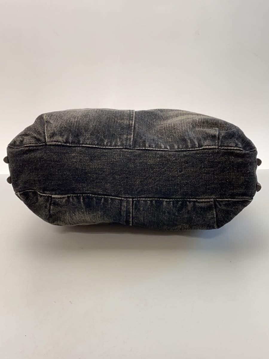 JADED LONDON Shoulder Bag Denim BLK Studs 4