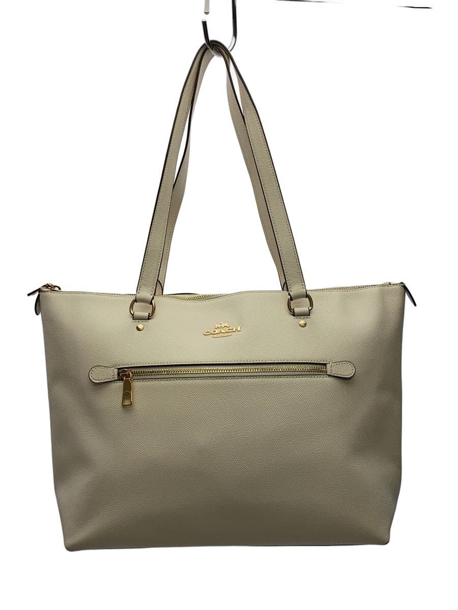 COACH Tote Bag_White PVC CRM F79608 F79608