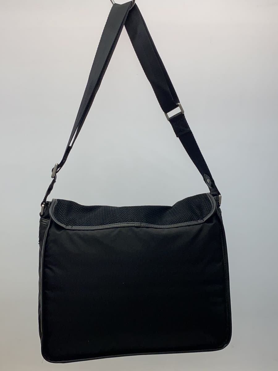 DIESEL shoulder bag messenger BLK logo 3