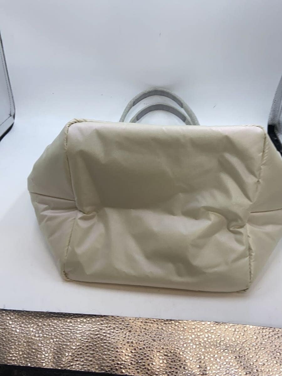 PORTER GIRL Tote Bag Nylon WHT Plain 4