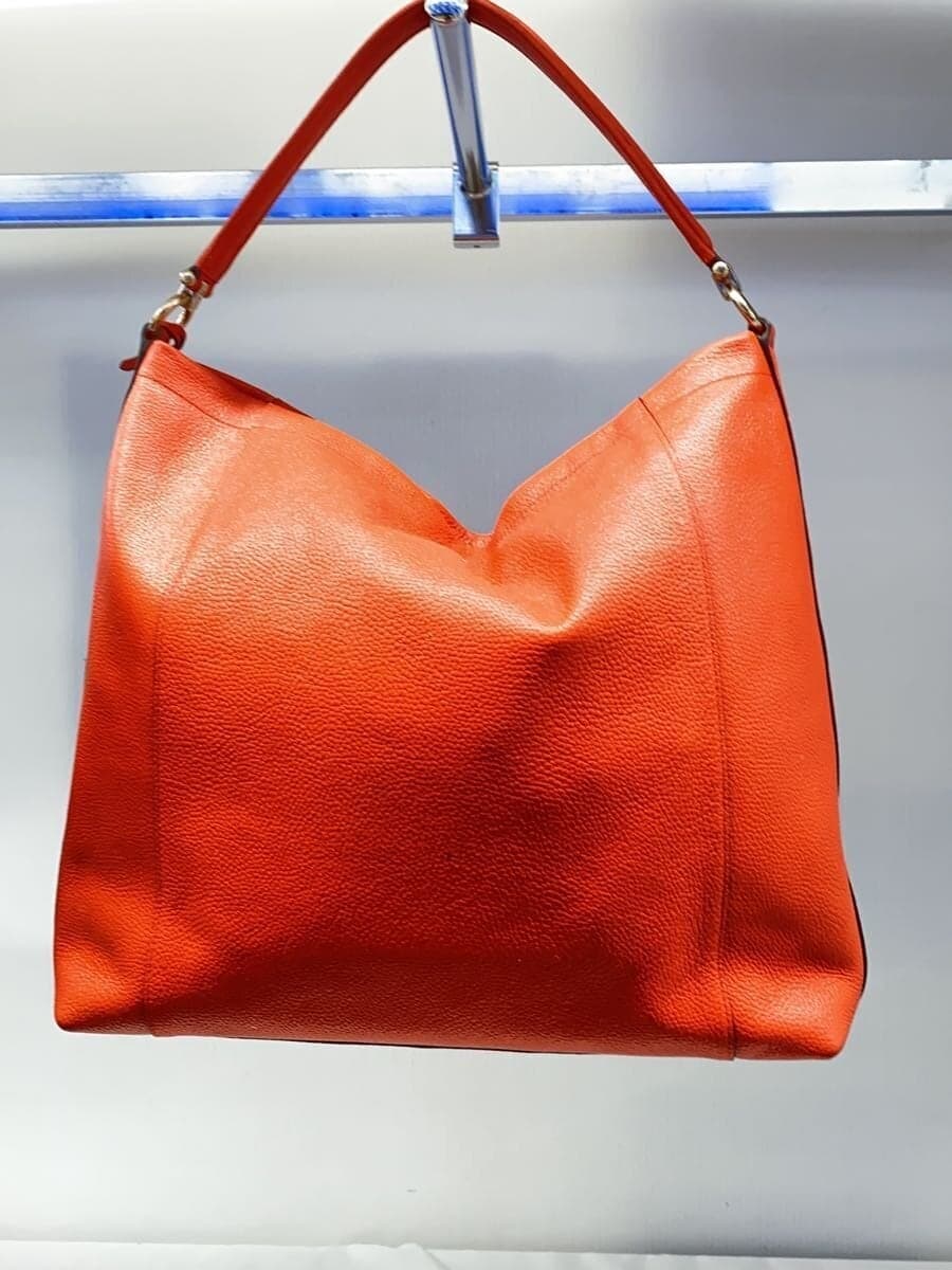 COACH shoulder bag leather ORN 34312 sticky condition exterior bottom dirt 3