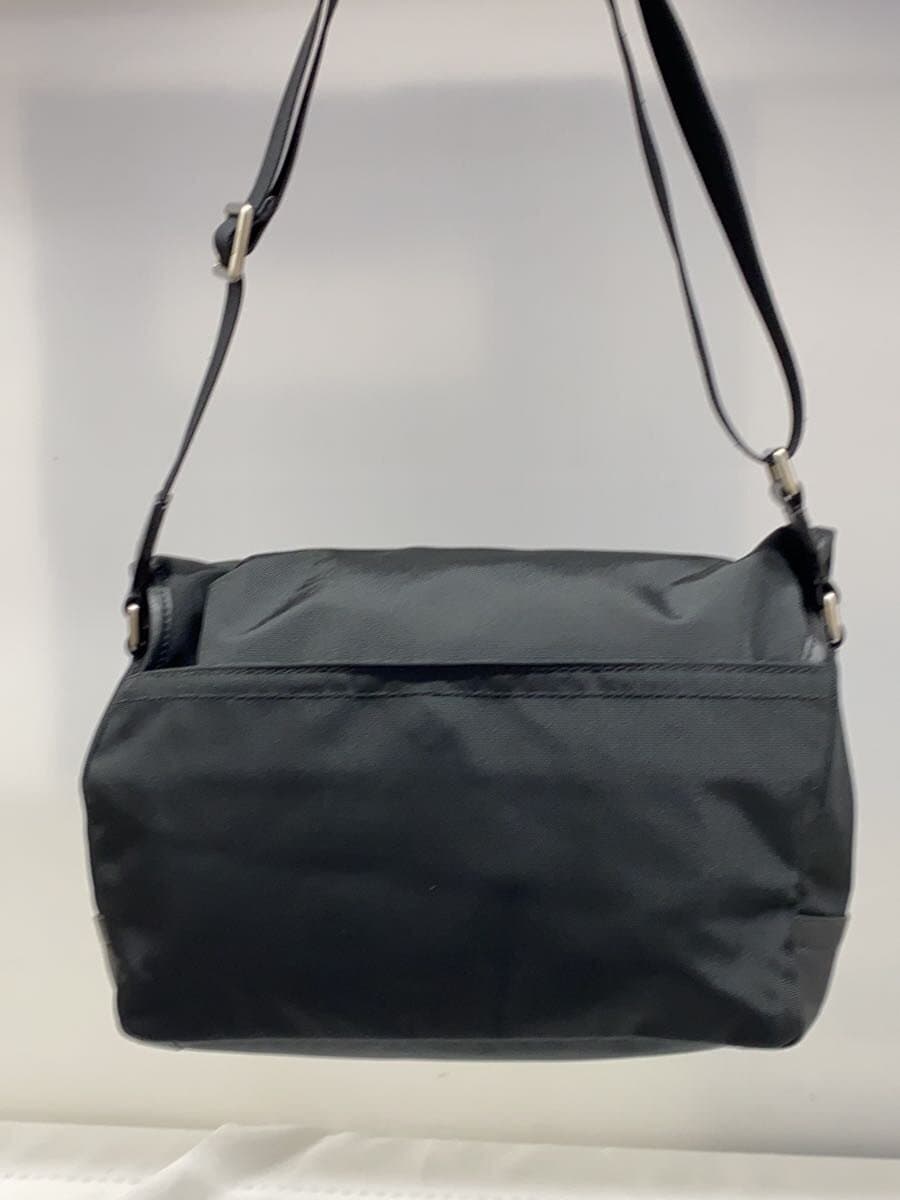 COACH Shoulder Bag Nylon Black Solid F70575 3