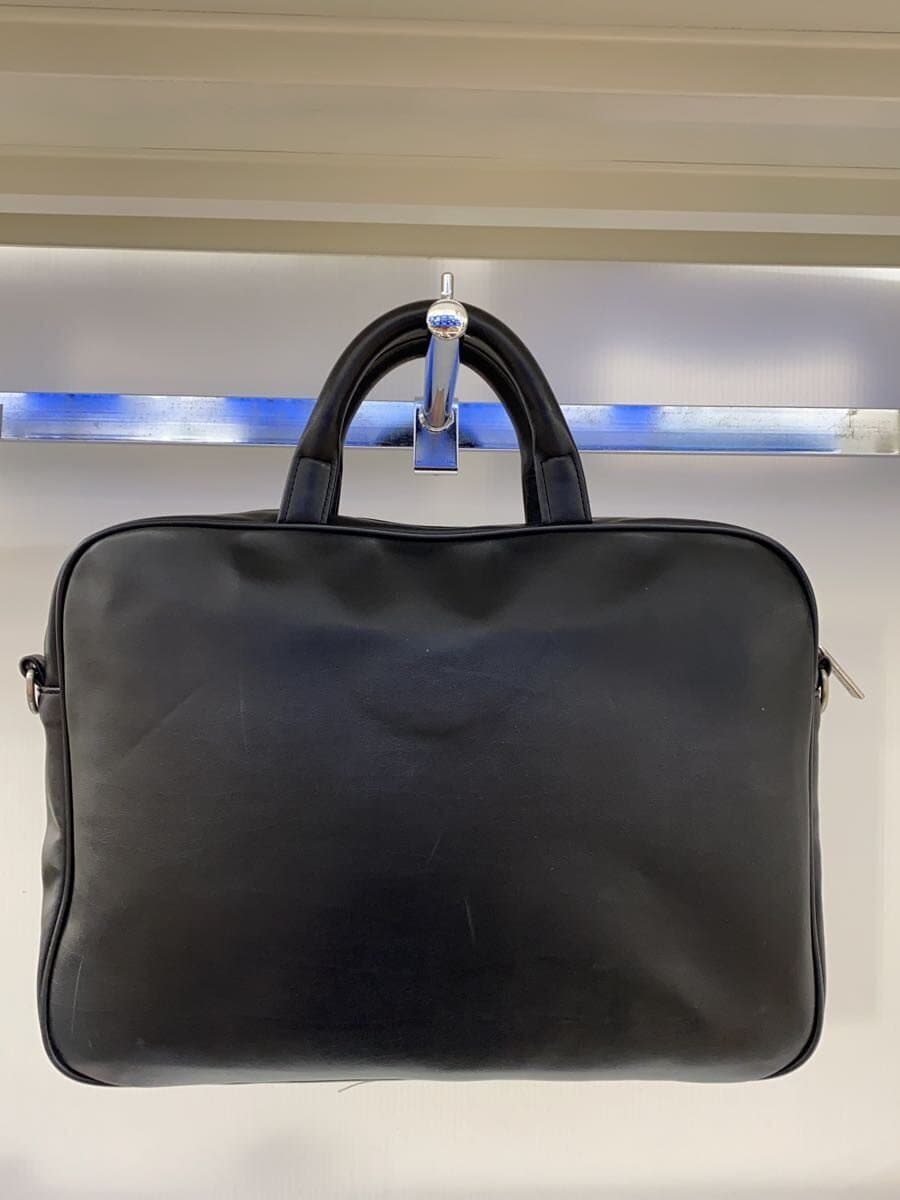 Paul Smith Briefcase Leather BLK Solid PSH113 3