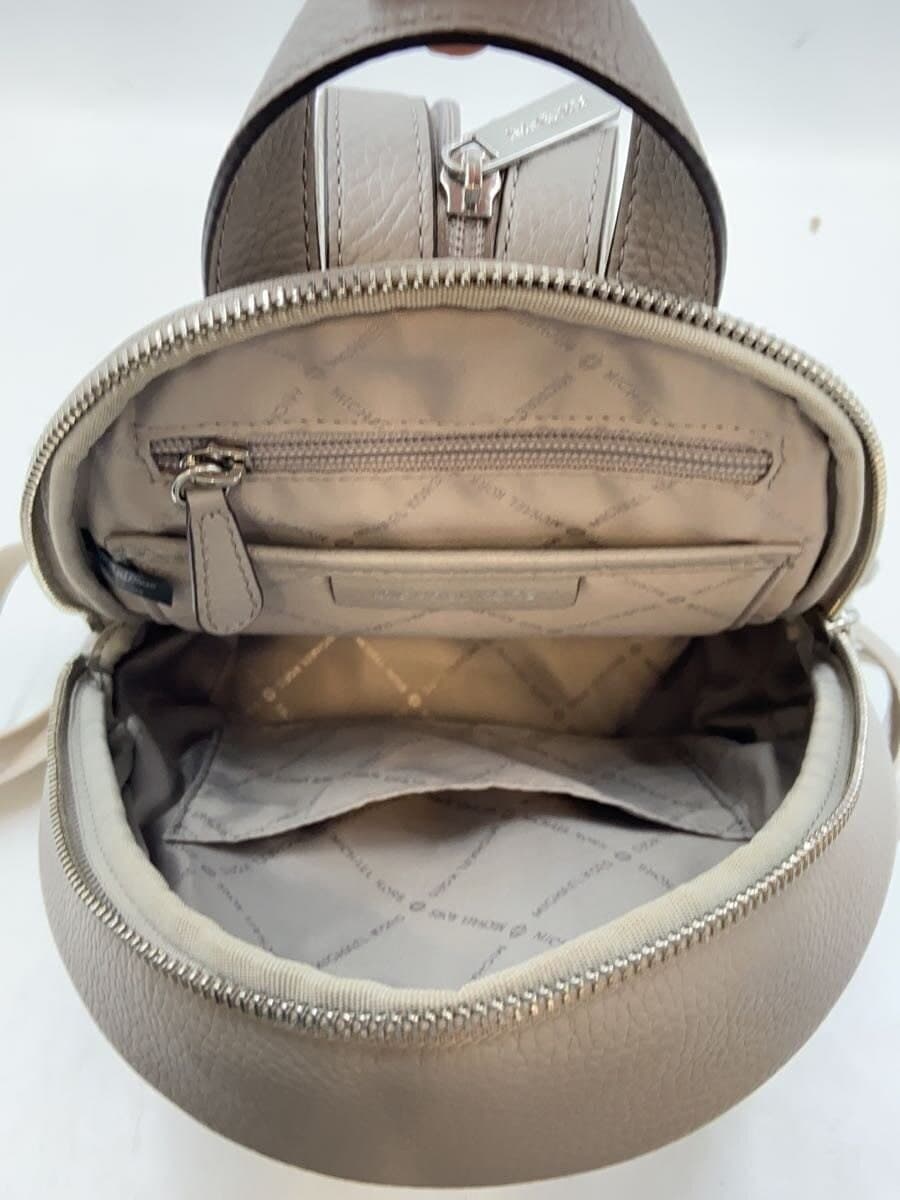 MICHAEL KORS Backpack Leather GRY Plain 35T0SERB5L 6