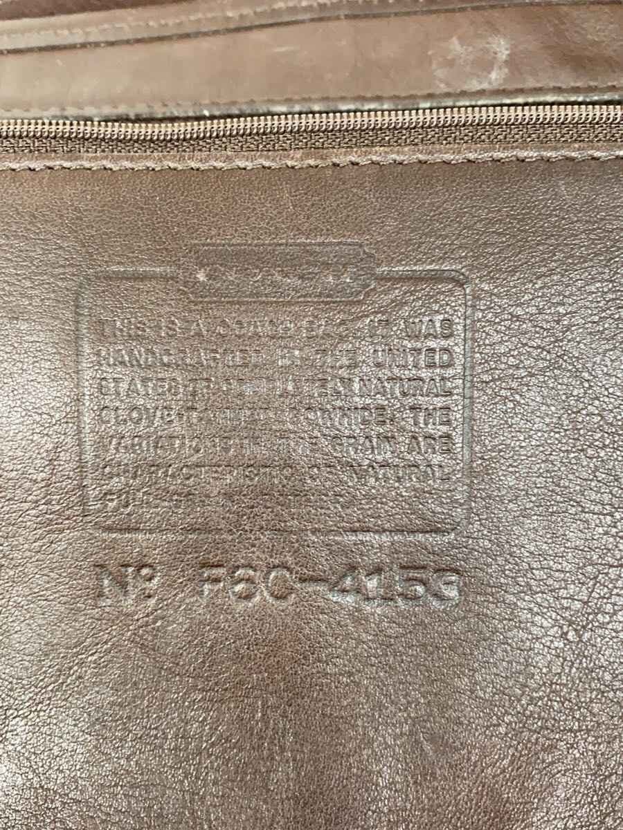 COACH Shoulder Bag Leather BRW Solid 4153 OLD COACH USA Made 7