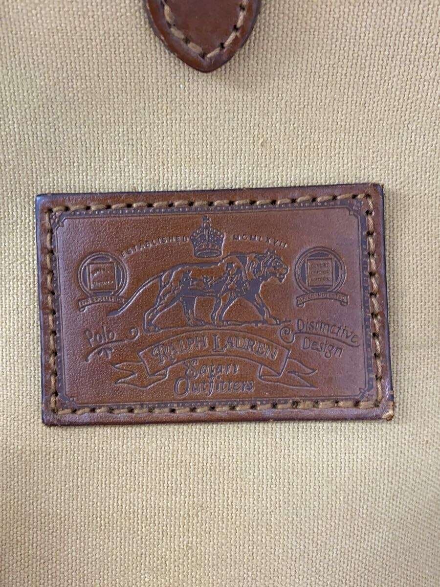 POLO RALPH LAUREN Tote Bag Canvas CML Solid 5