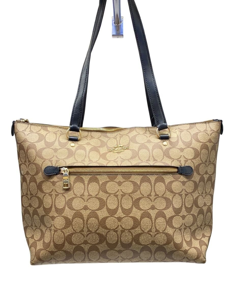 COACH Tote Bag PVC CML Allover Pattern F79609