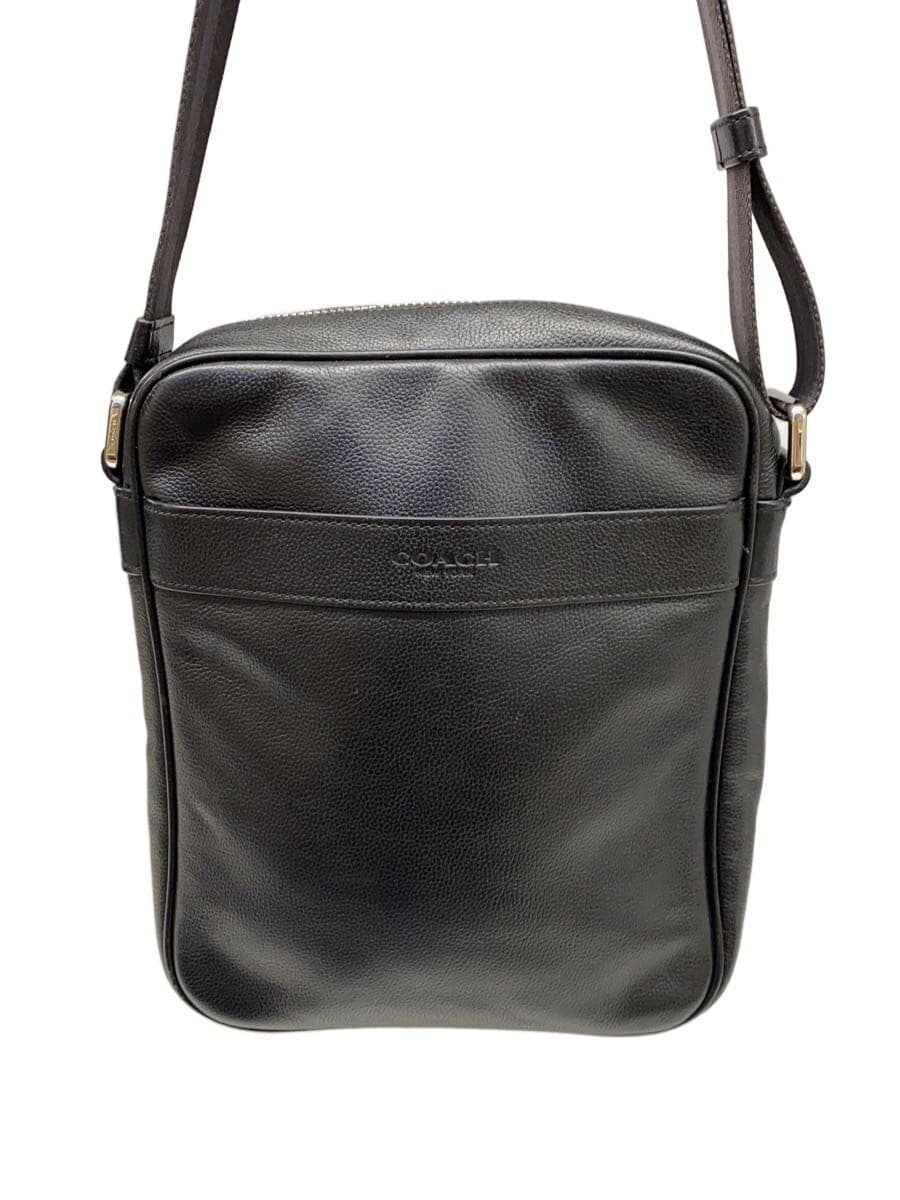 COACH Shoulder Bag_All Leather Leather BLK F54782