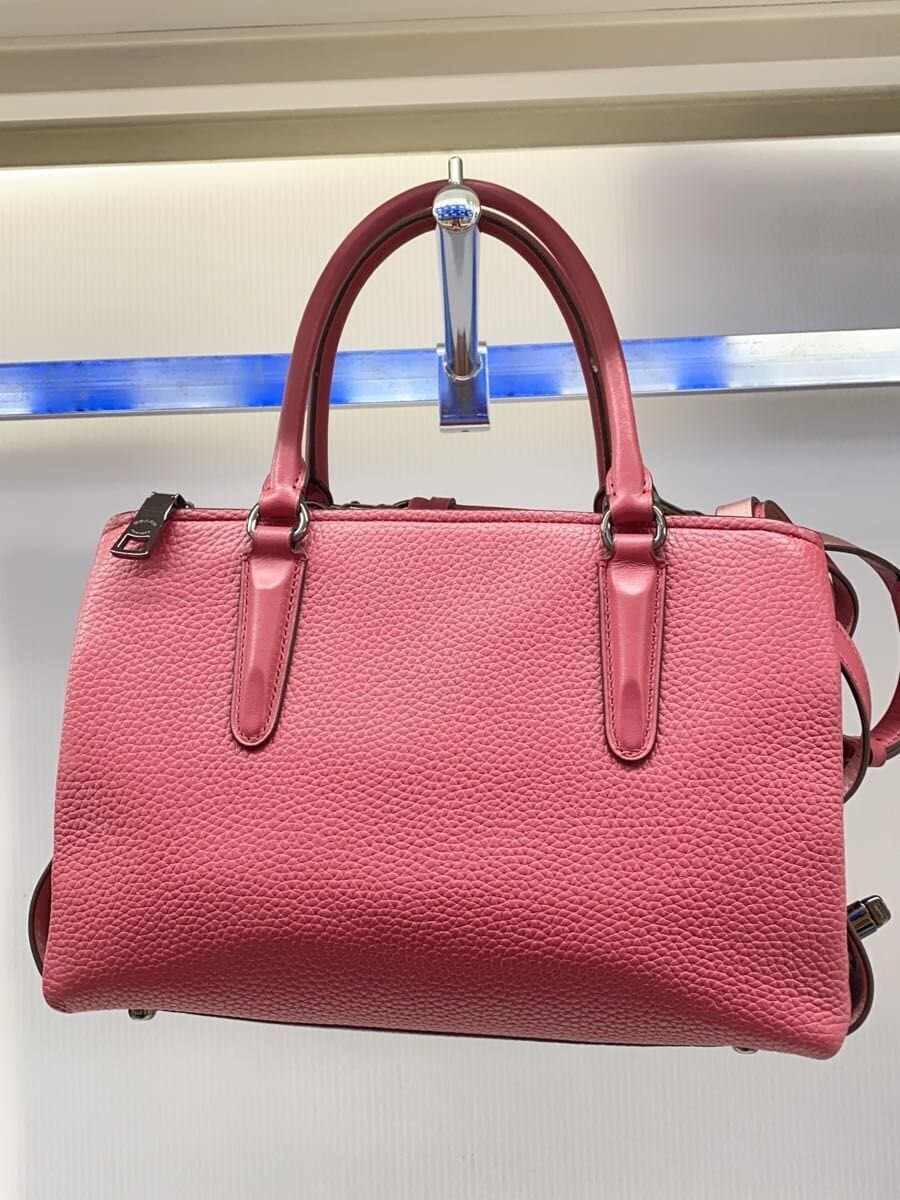 COACH handbag PVC PNK 56839 2WAY shoulder has dirt has damage 3