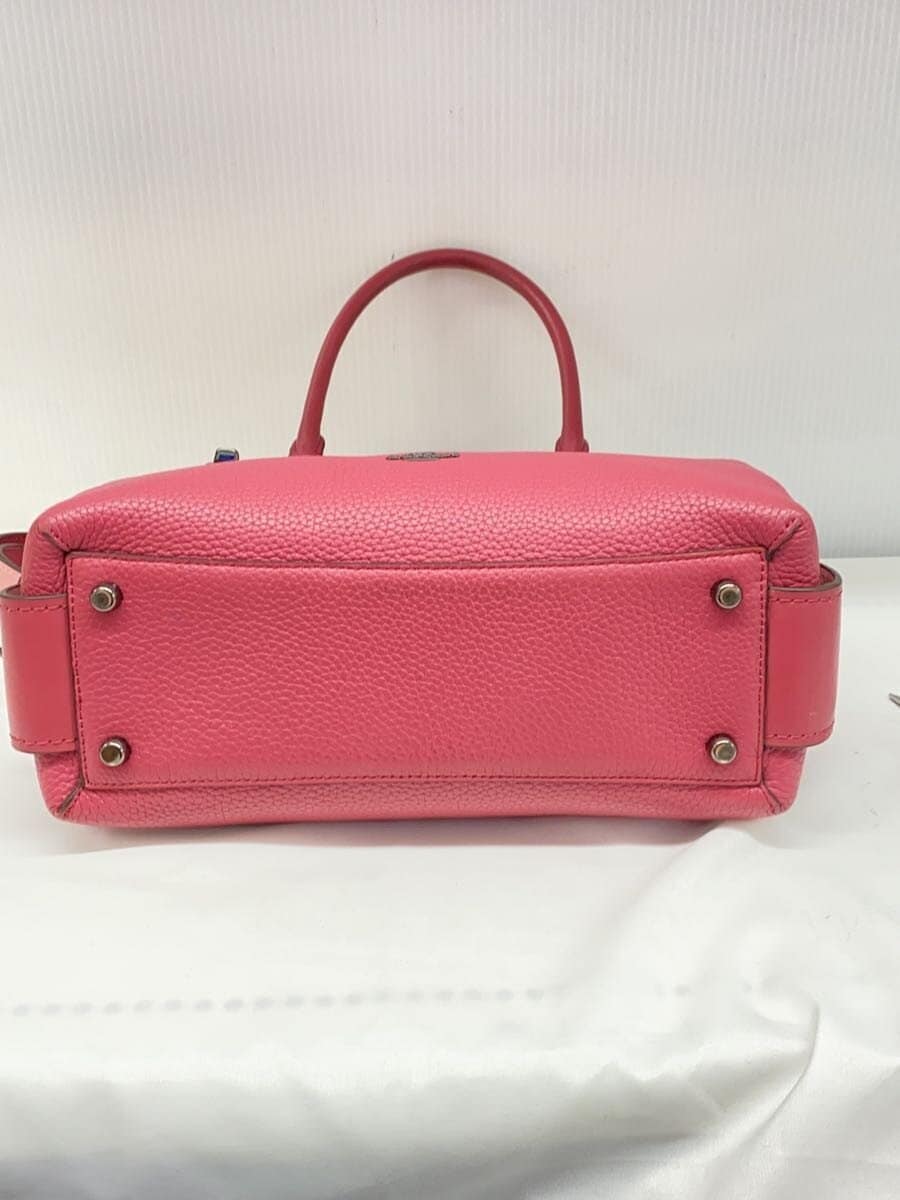 COACH handbag PVC PNK 56839 2WAY shoulder has dirt has damage 4