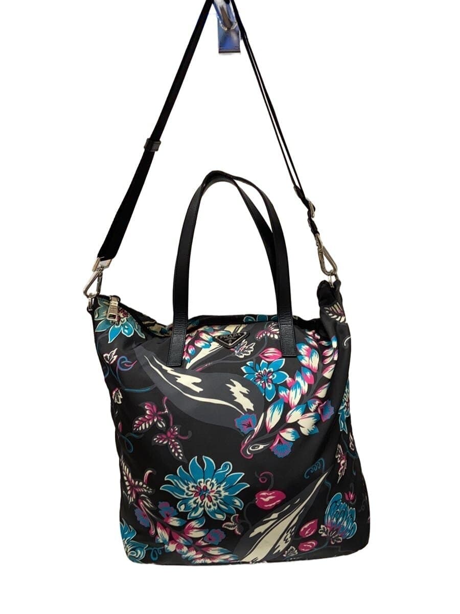 PRADA tote bag nylon multicolor