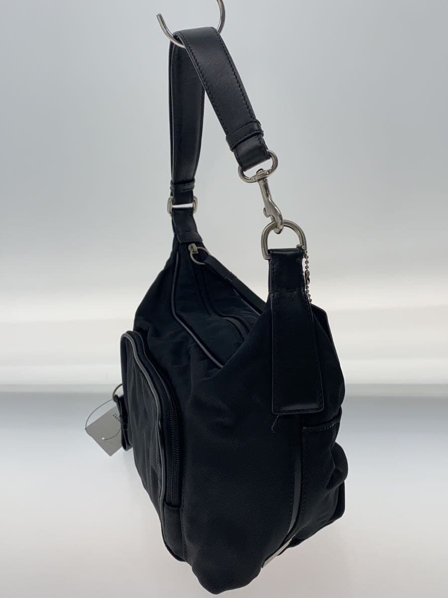 COACH Handbag Nylon BLK Solid 7430 2