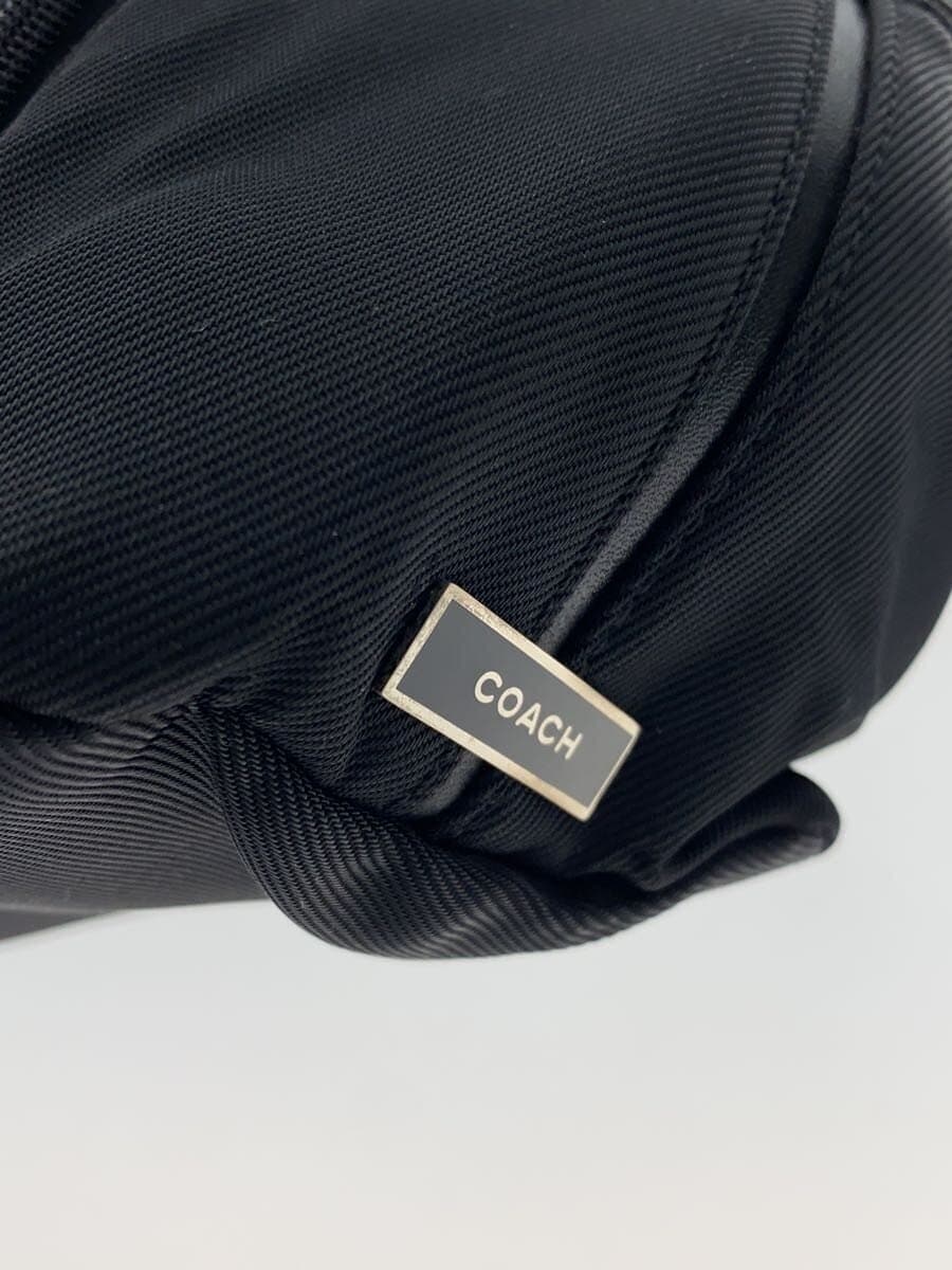 COACH Handbag Nylon BLK Solid 7430 5