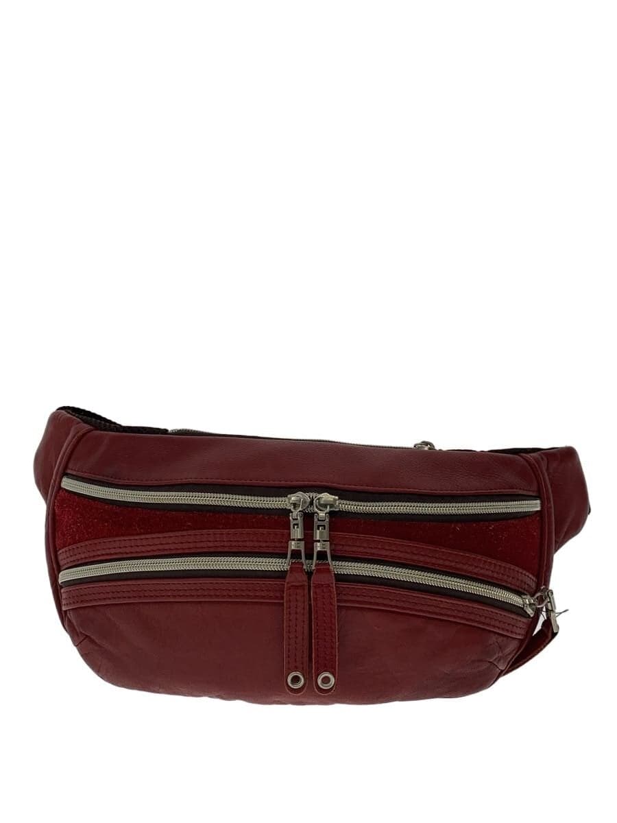 MASTERPIECE Shoulder Bag Leather RED