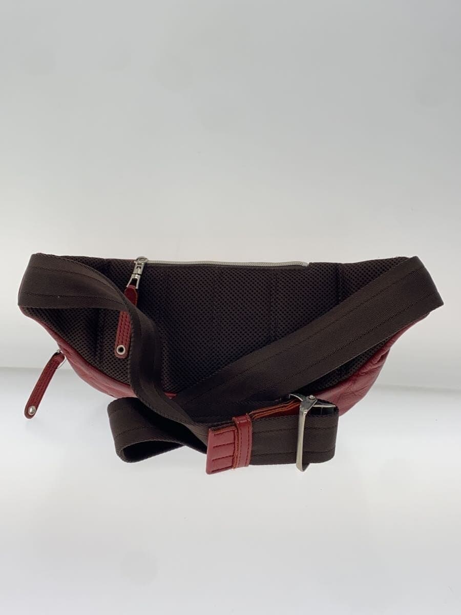 MASTERPIECE Shoulder Bag Leather RED 3