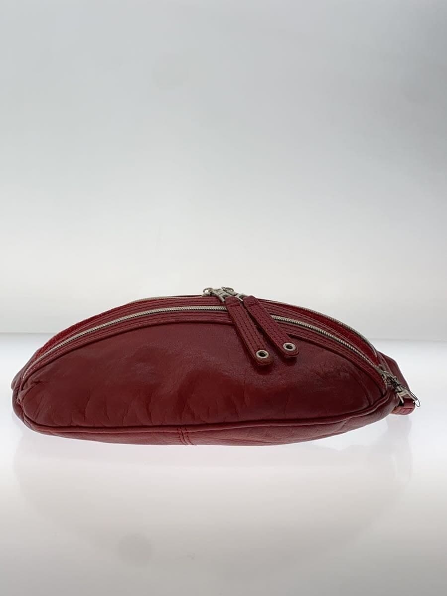 MASTERPIECE Shoulder Bag Leather RED 4