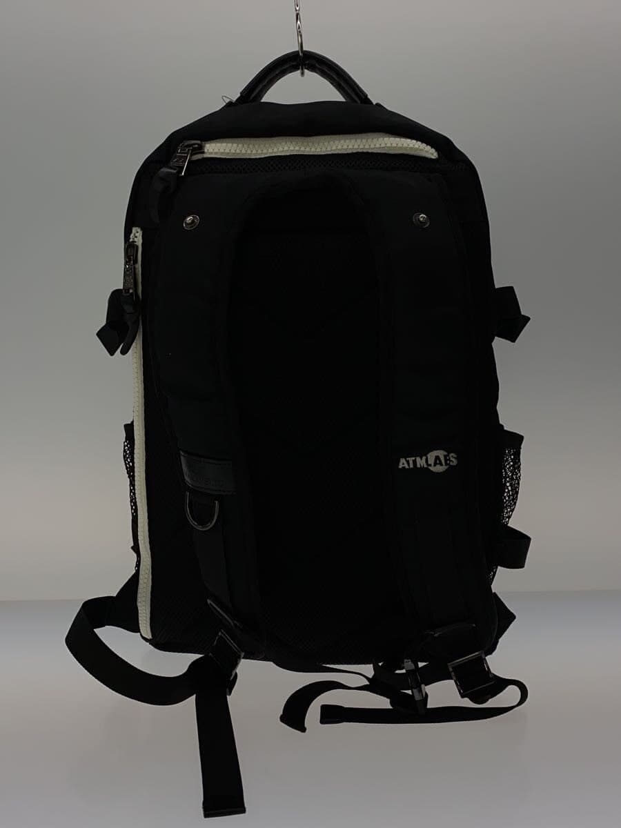 MAKAVELIC × ATMOS Backpack Polyester Black Plain 3