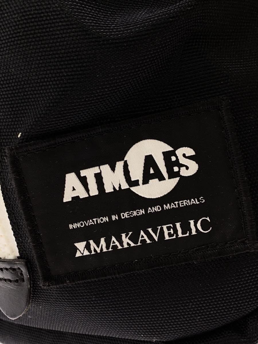 MAKAVELIC × ATMOS Backpack Polyester Black Plain 5