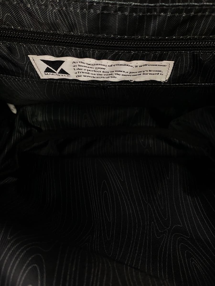 MAKAVELIC × ATMOS Backpack Polyester Black Plain 6