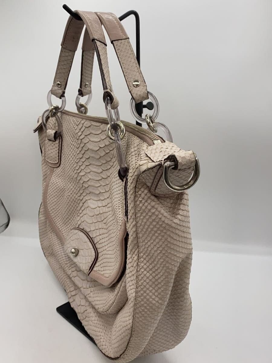 COACH Handbag Leather PNK Solid 99999 2