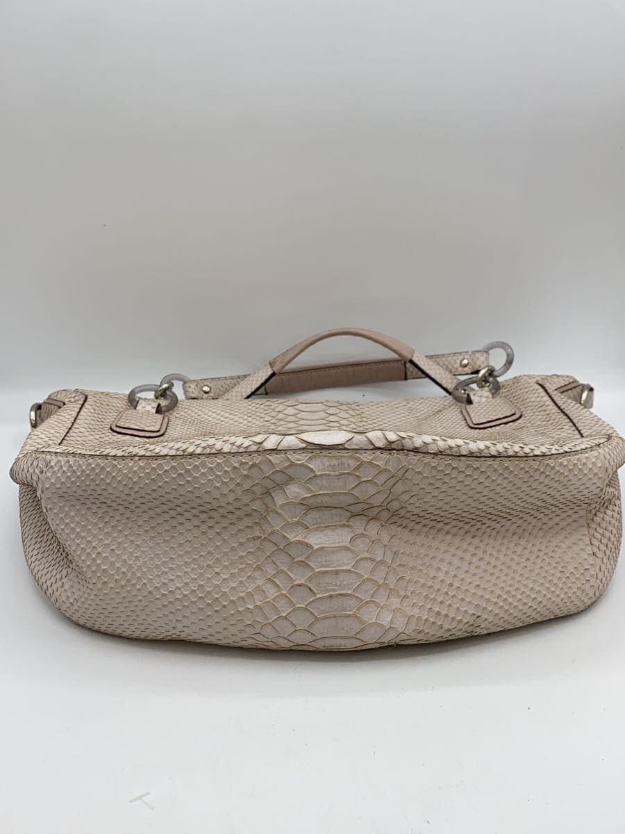 COACH Handbag Leather PNK Solid 99999 4