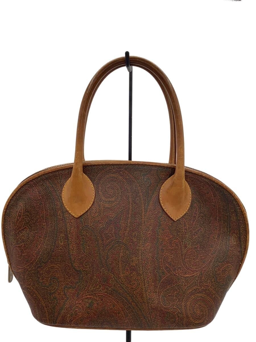 ETRO Handbag PVC BRW All Over Pattern