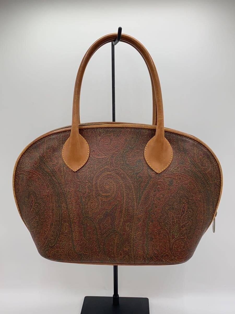 ETRO Handbag PVC BRW All Over Pattern 3
