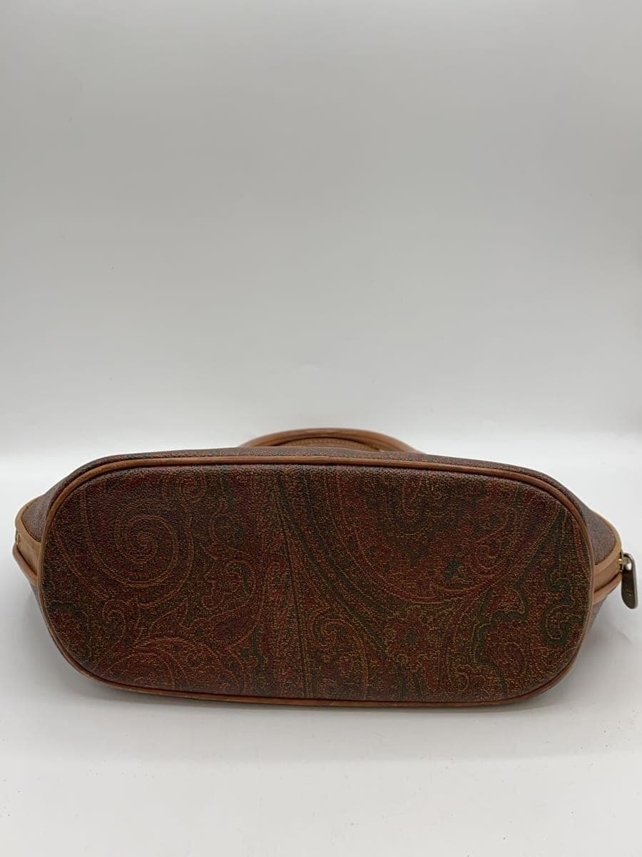 ETRO Handbag PVC BRW All Over Pattern 4
