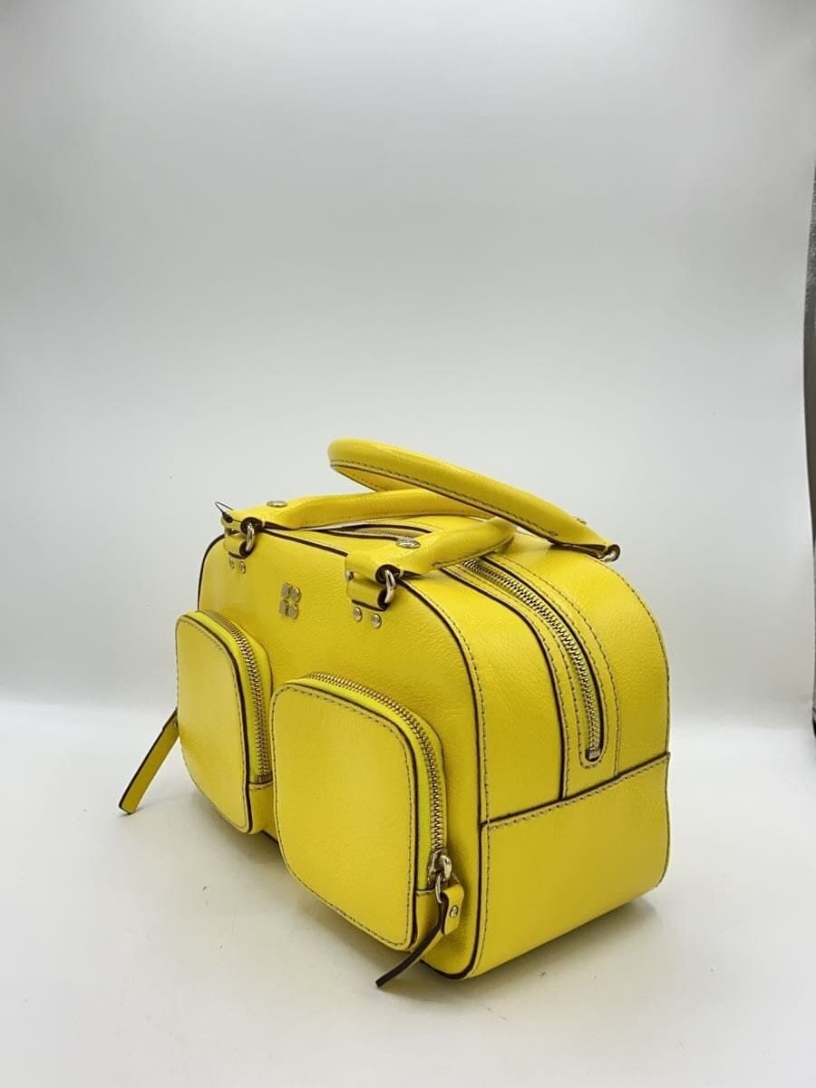 kate spade new york Handbag Leather YLW 2
