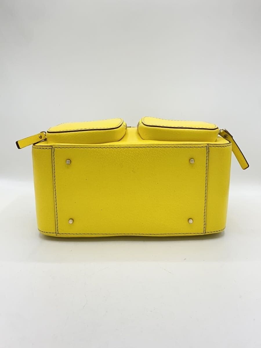 kate spade new york Handbag Leather YLW 4