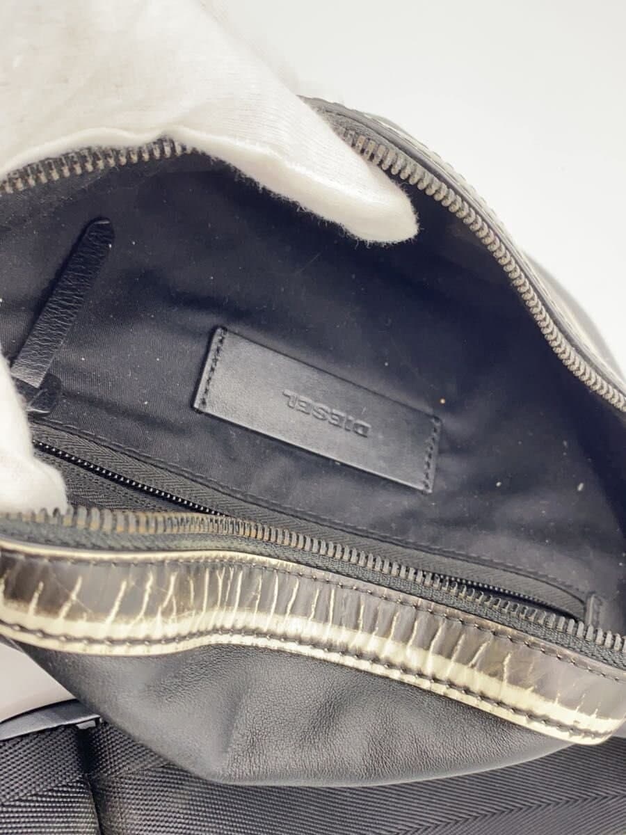 DIESEL bag leather black 6