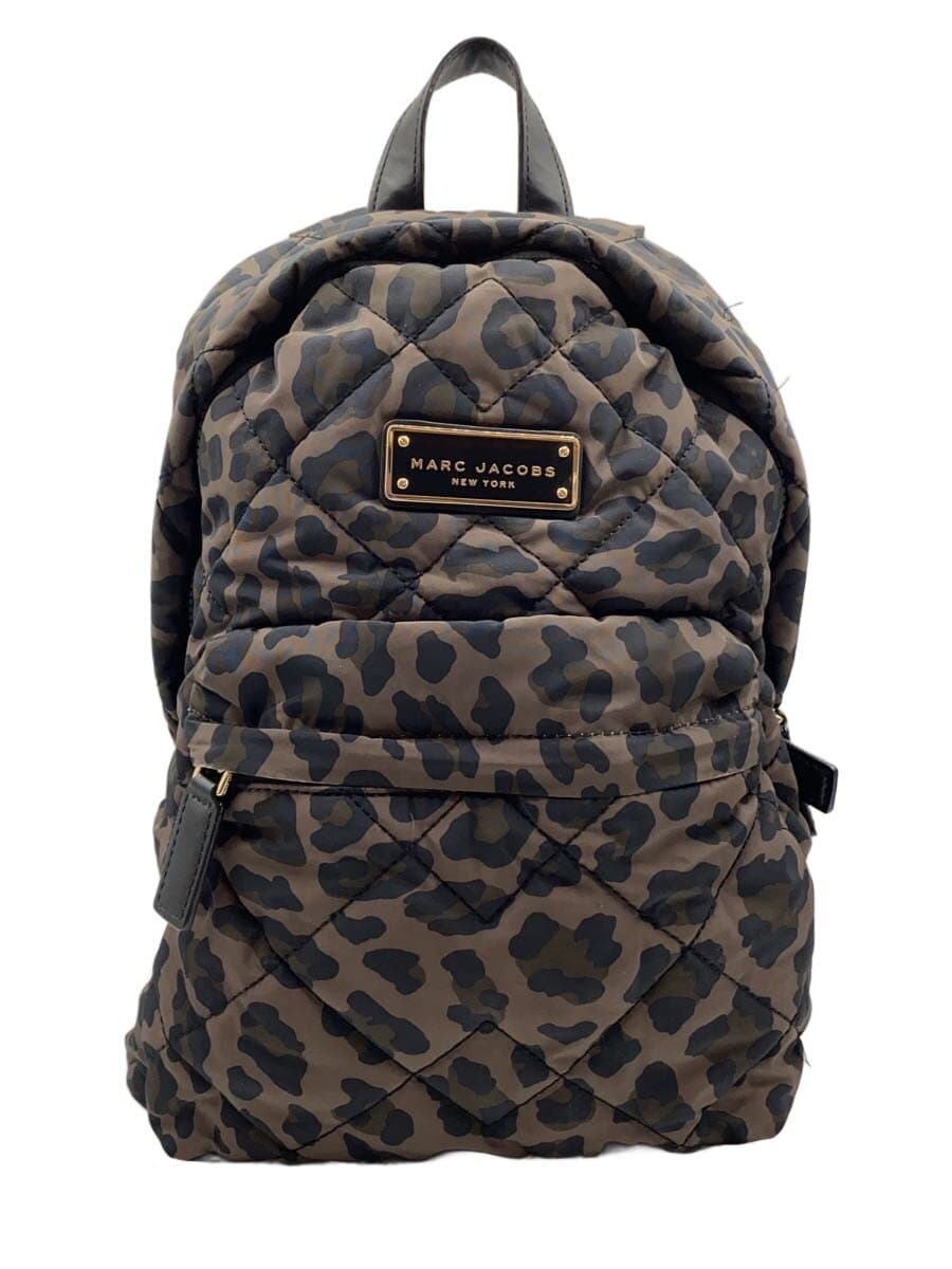 MARC JACOBS backpack Polyester KHK Animal