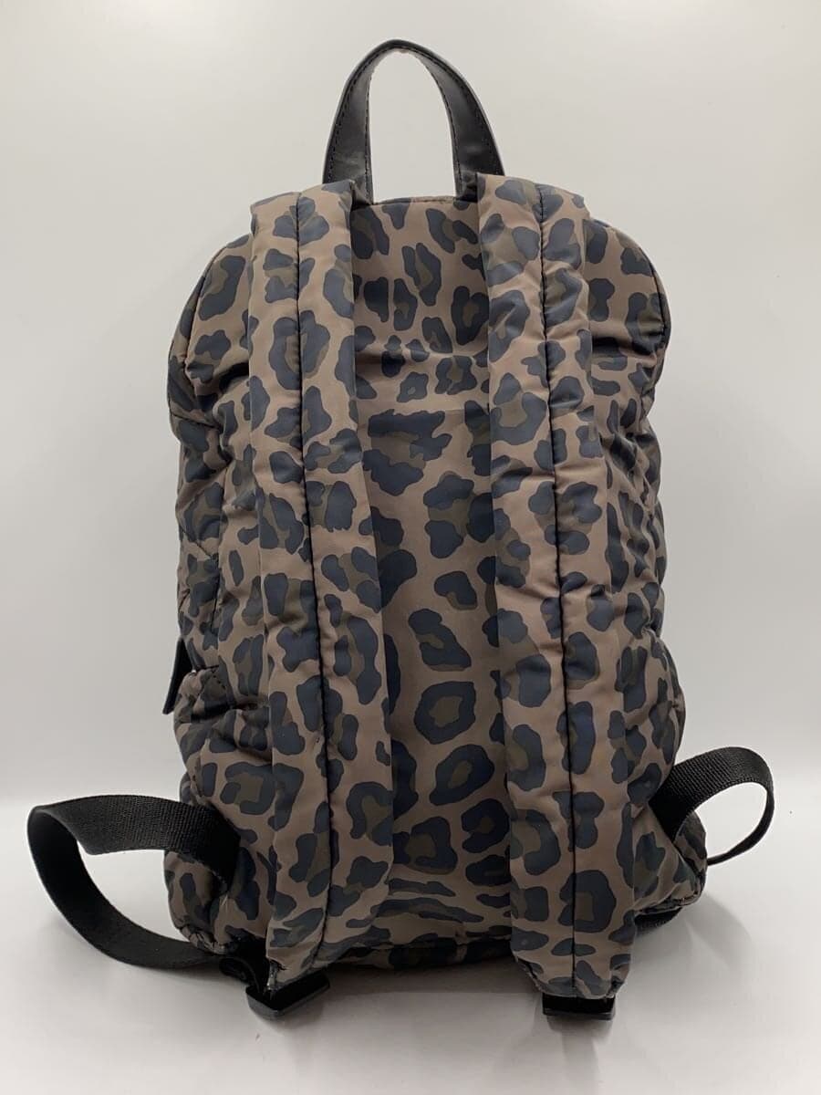 MARC JACOBS backpack Polyester KHK Animal 3