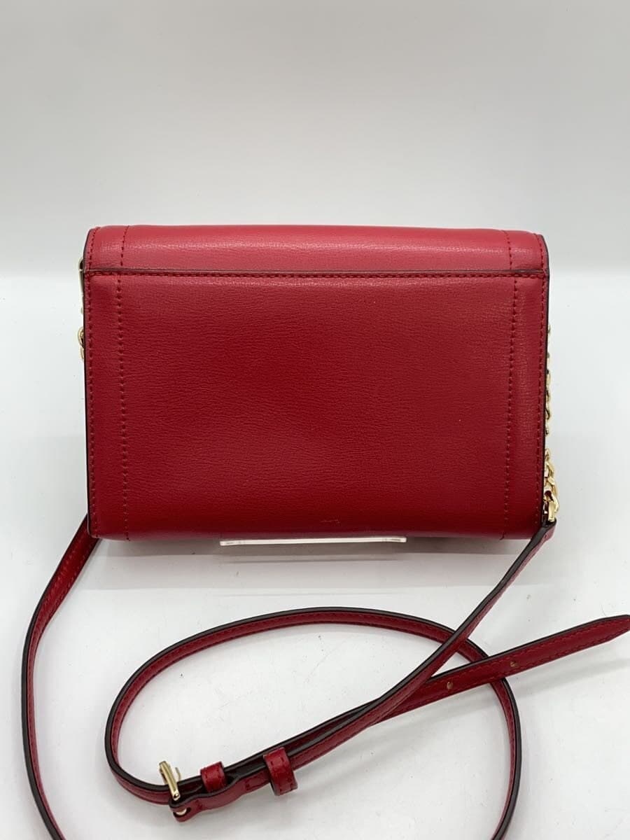 MICHAEL KORS Shoulder Bag Leather RED 35S9GYKS6L 3