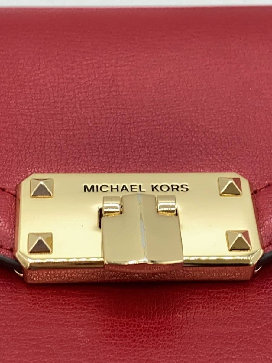 MICHAEL KORS Shoulder Bag Leather RED 35S9GYKS6L 5