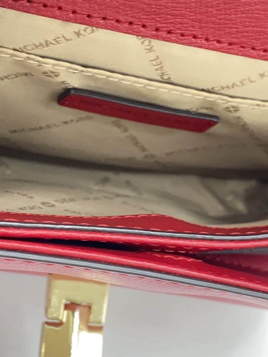 MICHAEL KORS Shoulder Bag Leather RED 35S9GYKS6L 6