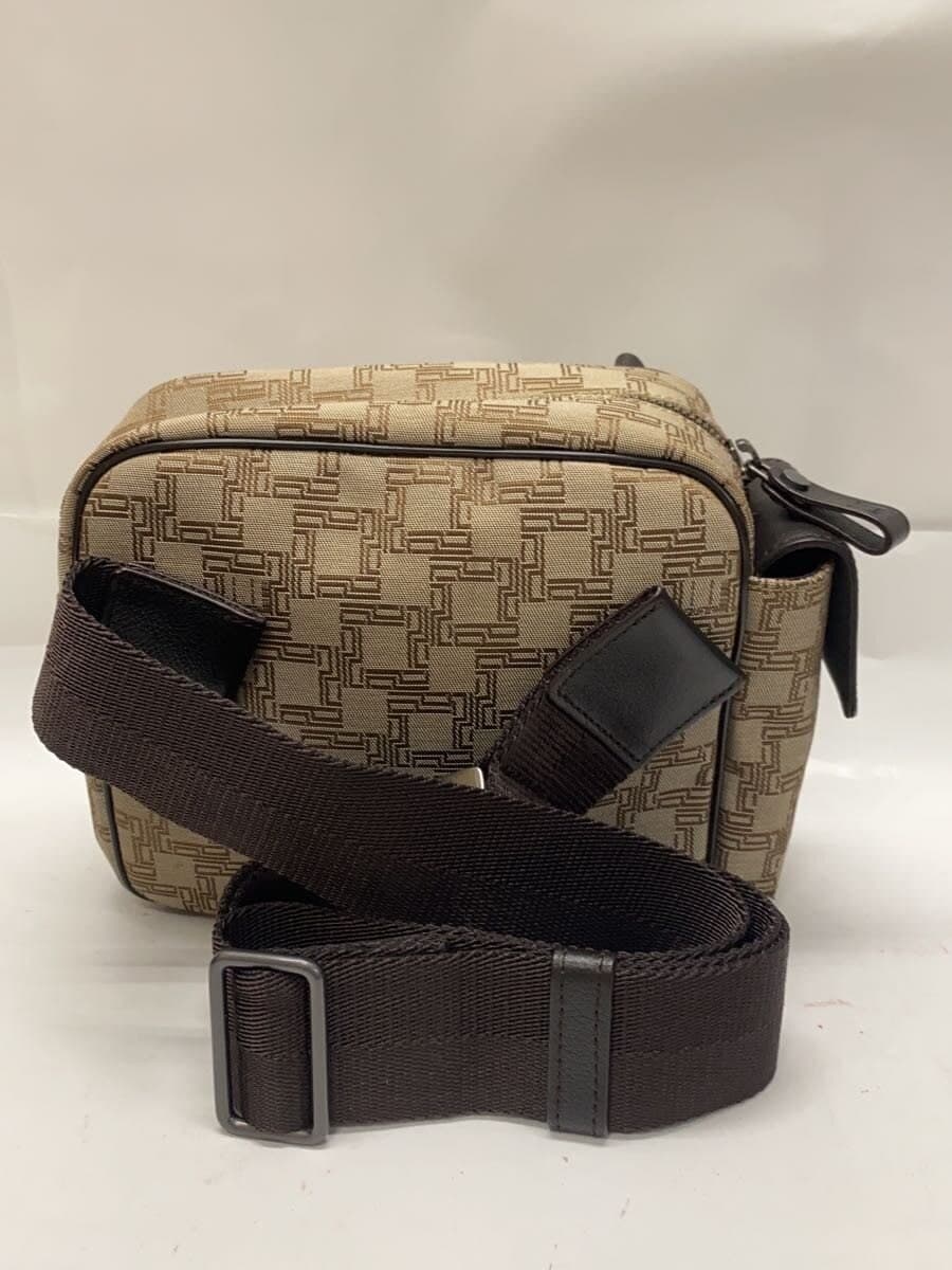 dunhill Body Bag Waist Bag Canvas BEG All Over Pattern Dust Bag 3