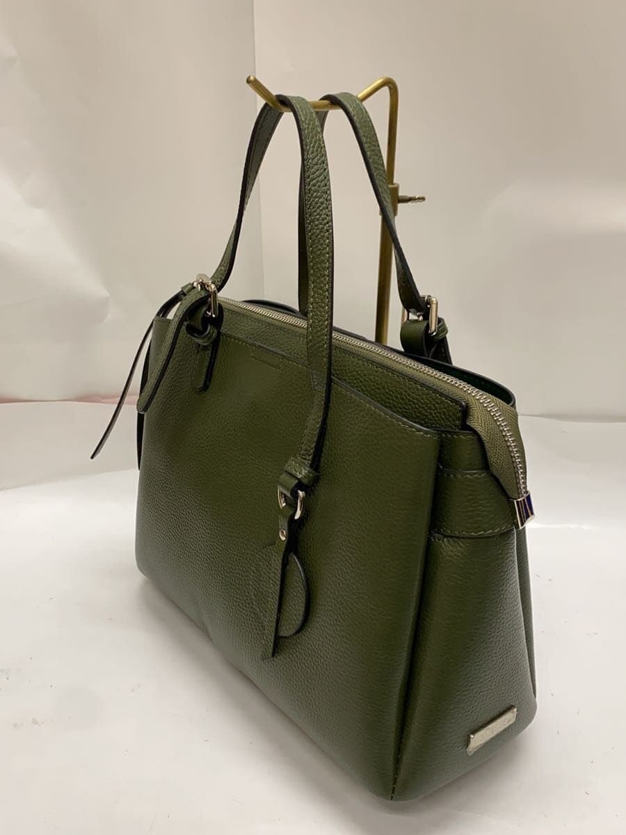 BARCOS Shoulder Bag Leather GRN 2-Way 2