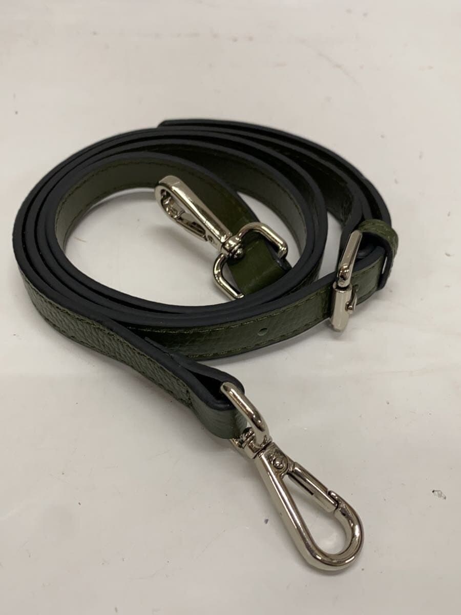 BARCOS Shoulder Bag Leather GRN 2-Way 7