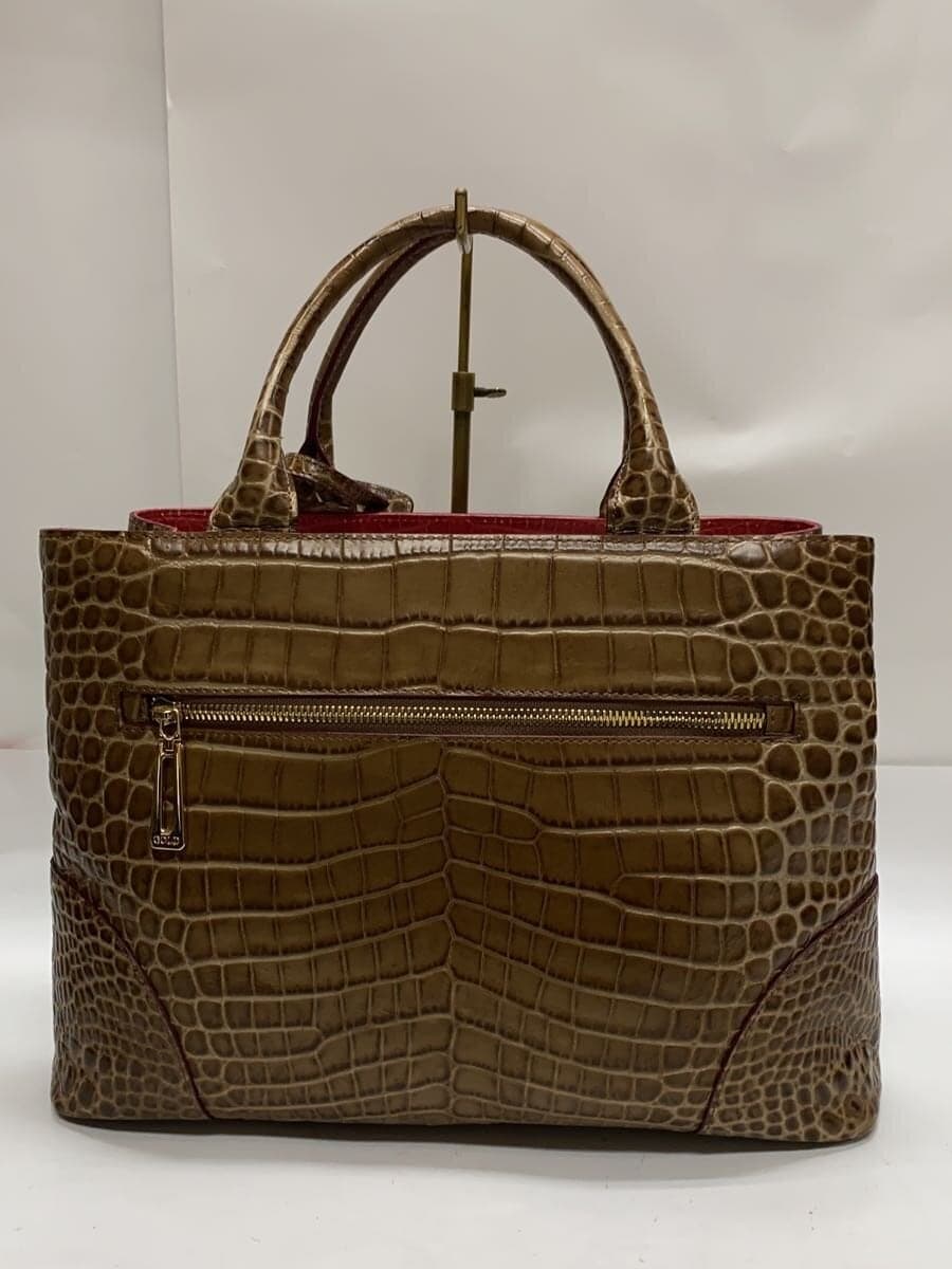 COCOCELUX GOLD Tote Bag Leather BRW 3